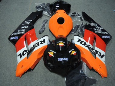 Purchase 2004-2005 Honda CBR1000RR Abs Fairing Kits - Orange White Red Glossy Black Repsol Canada
