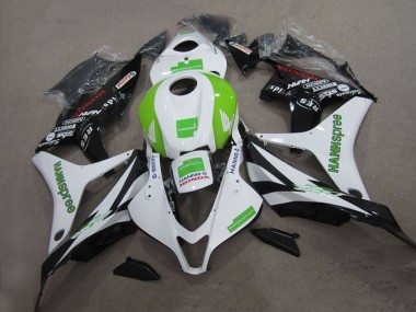 Purchase 2004-2005 Honda CBR1000RR Motorcycle Fairings - White Green Glossy Black Hannspree Canada