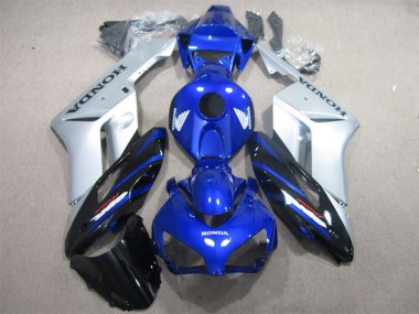 Purchase 2004-2005 Honda CBR1000RR Motorcycle Fairing - Silver Blue Glossy Black Canada