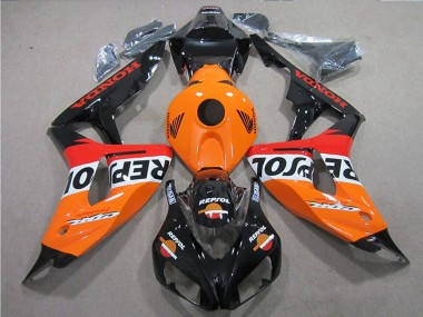Purchase 2006-2007 Honda CBR1000RR Bike Fairings - Orange White Red Glossy Black Repsol Canada