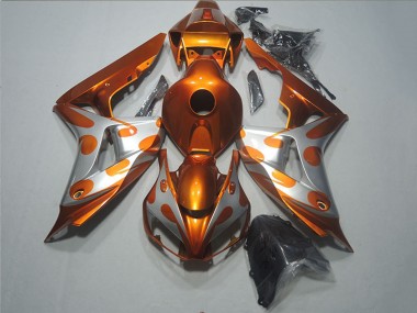 Purchase 2006-2007 Honda CBR1000RR Motorcycle Fairings - Silver Dark Gold Canada