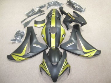 Purchase 2008-2011 Honda CBR1000RR Motorcycle Fairings - Yellow Matte Black Canada