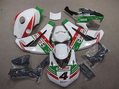 Purchase 2008-2011 Honda CBR1000RR Motorcycle Fairings - White Red Green Castrol 4 Canada