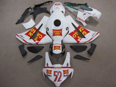 Purchase 2008-2011 Honda CBR1000RR Motorcycle Fairings - White Red Yellow San Carlo 52 Canada