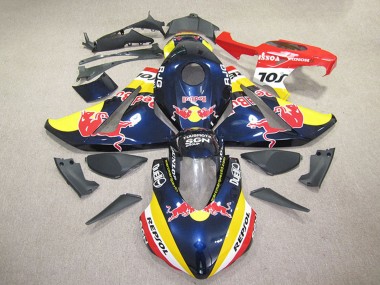 Purchase 2008-2011 Honda CBR1000RR Motorcycle Fairings - Dark Blue Yellow Red Repsol Red Bull Canada