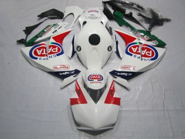 Purchase 2012-2016 Honda CBR1000RR Motorcycle Fairings - White Red Blue Green PATA Canada