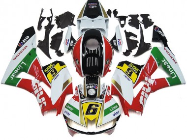 Purchase 2012-2016 Honda CBR1000RR Motorcycle Fairings - White Red Yellow Green Linear Viar 6 Canada