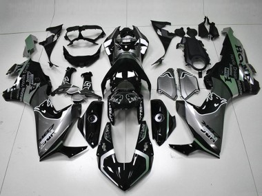 Purchase 2017-2023 Honda CBR1000RR Motorcycle Fairings - Silver Glossy Black HRC Canada