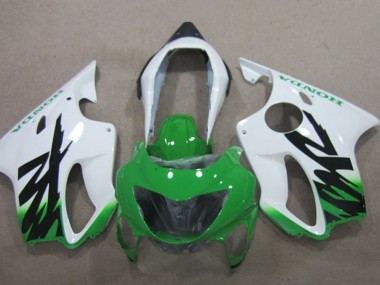 Purchase 1999-2000 Honda CBR600 F4 Motorcycle Fairings - White Green Canada