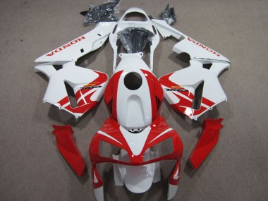Purchase 2003-2004 Honda CBR600RR Motorcycle Fairings - White Red Canada