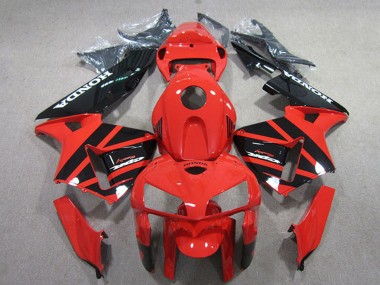 Purchase 2005-2006 Honda CBR600RR Motorcycle Fairings Kits - Red Black Canada