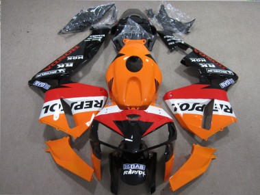 Purchase 2005-2006 Honda CBR600RR Motorcycle Fairings Kits - Orange White Red Glossy Black Repsol Canada