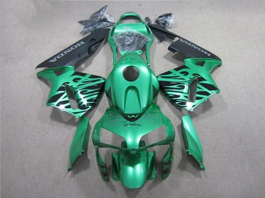 Purchase 2005-2006 Honda CBR600RR Motorcycle Fairing - Green Black Canada