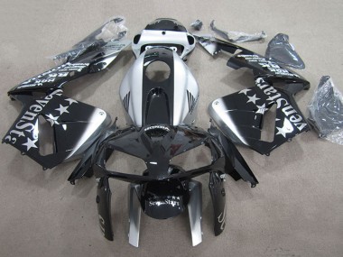 Purchase 2005-2006 Honda CBR600RR Motorcycle Fairings - Glossy Black Silver SevenStars Canada