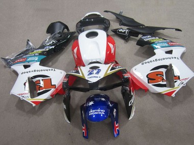 Purchase 2005-2006 Honda CBR600RR Motorcycle Fairings - White Red Black Blue 27 Canada
