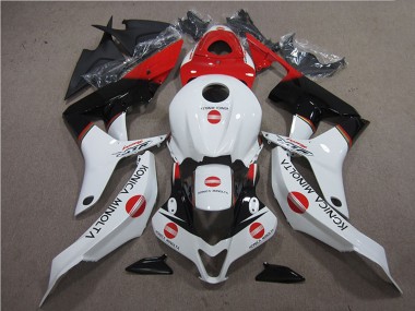 Purchase 2007-2008 Honda CBR600RR Motorcycle Fairings - White Red Glossy Black Konica Minolta Canada