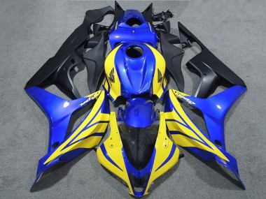 Purchase 2007-2008 Honda CBR600RR Motorcycle Fairings - Blue Yellow Matte Black Canada