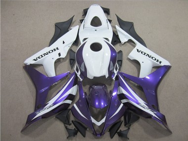 Purchase 2007-2008 Honda CBR600RR Motorcycle Fairings - White Purple Canada
