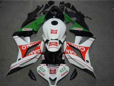 Purchase 2007-2008 Honda CBR600RR Motorcycle Fairings - White Red Green San Carlo Canada