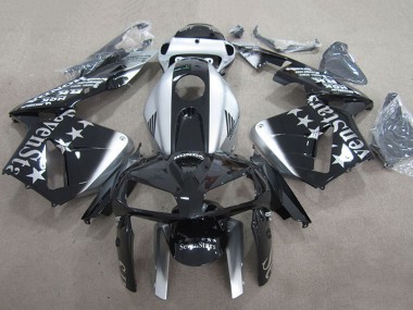 Purchase 2007-2008 Honda CBR600RR Motorcycle Fairings - Silver Glossy Black SevenStars Canada