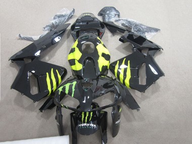 Purchase 2007-2008 Honda CBR600RR Motorcycle Fairings - Glossy Black Yellow Green Monster Canada