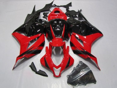 Purchase 2009-2012 Honda CBR600RR Motorcycle Fairings Kits - Red Glossy Black Canada