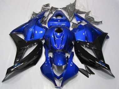 Purchase 2009-2012 Honda CBR600RR Motorcycle Fairings - Blue Glossy Black Canada