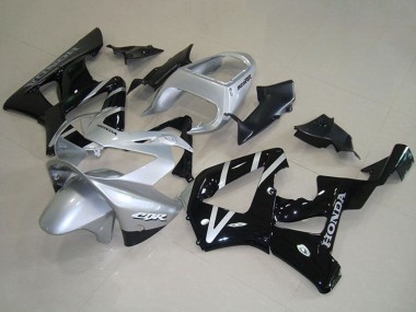 Purchase 2000-2001 Honda CBR900RR 929 Motorcycle Fairings - Silver Glossy Black Canada