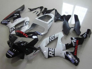 Purchase 2000-2001 Honda CBR900RR 929 Motorcycle Fairings - White Glossy Black Red Repsol Canada