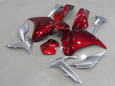 Purchase 2010-2014 Honda VFR 1200 Motorcycle Fairings - Silver Red Canada