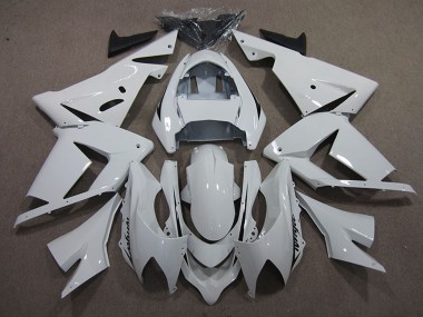 Purchase 2004-2005 Kawasaki ZX10R Motorcycle Fairings - White Black Decal Canada