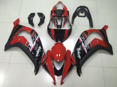 Purchase 2016-2020 Kawasaki ZX10R Motorcycle Fairings - Maroon Red Glossy Black White Canada