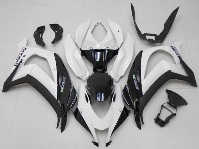 2016-2020 Kawasaki ZX10R Motorcycle Fairings - White Black Green Canada