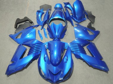 Purchase 2006-2011 Kawasaki ZX14R ZZR1400 Motorcycle Fairings - Blue Canada