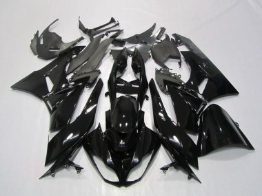 Purchase 2009-2012 Kawasaki ZX6R Motorcycle Fairing - Glossy Black Canada