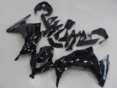 Purchase 2013-2018 Kawasaki ZX300R Motorcycle Fairing - Glossy Black Canada