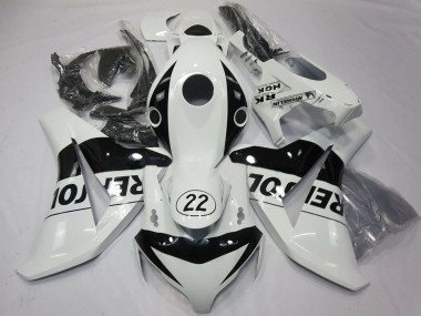 Purchase 2008-2011 Honda CBR1000RR Motorcycle Fairings - White Glossy Black Repsol 22 Canada
