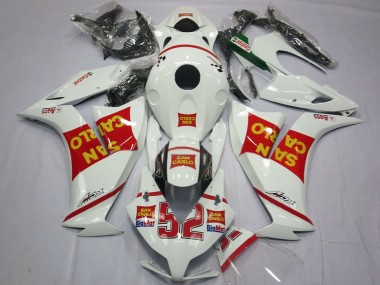Purchase 2012-2016 Honda CBR1000RR Motorcycle Fairings - White Red Yellow San Carlo Canada