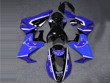 Purchase 2017-2023 Honda CBR1000RR Motorcycle Fairings - Blue White Glossy Black Bull Canada