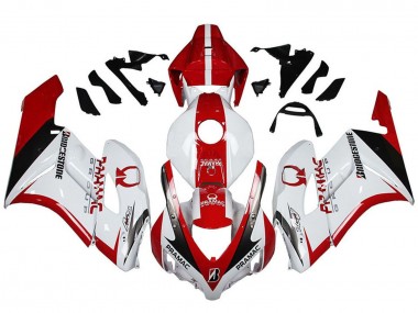 Purchase 2004-2005 Honda CBR1000RR Motorcycle Fairings - White Red Glossy Black Pramac Bridgestone Canada