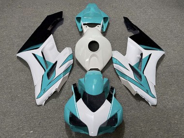Purchase 2004-2005 Honda CBR1000RR Motorcycle Fairings - White Cyan Blue Glossy Black Canada