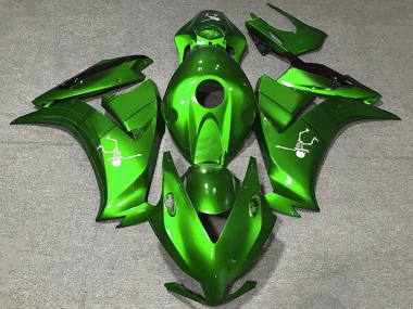 Purchase 2012-2016 Honda CBR1000RR Motorcycle Fairings - Electric Green Glossy Black Canada