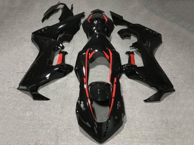 Purchase 2017-2023 Honda CBR1000RR Motorcycle Fairings - Glossy Black with Red Lining Canada