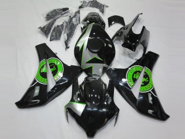 Purchase 2008-2011 Honda CBR1000RR Motorcycle Fairings - Silver Green Glossy Black Canada