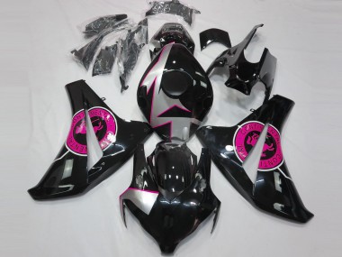 Purchase 2008-2011 Honda CBR1000RR Motorcycle Fairings - Silver Pink Glossy Black Canada
