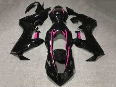 Purchase 2017-2023 Honda CBR1000RR Motorcycle Fairings - Glossy Black Pink Lining Canada