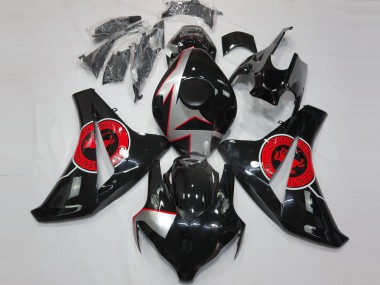 Purchase 2008-2011 Honda CBR1000RR Motorcycle Fairings - Silver Red Glossy Black Canada