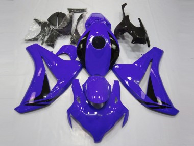 Purchase 2008-2011 Honda CBR1000RR Motorcycle Fairings - Blue Glossy Black OEM Style Canada