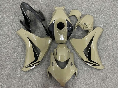 Purchase 2008-2011 Honda CBR1000RR Motorcycle Fairings - Desert Tan Glossy Black OEM Style Canada