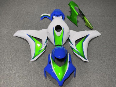 Purchase 2008-2011 Honda CBR1000RR Motorcycle Fairings - White Green Blue Canada